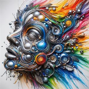 colorful abstract art with circles (12)